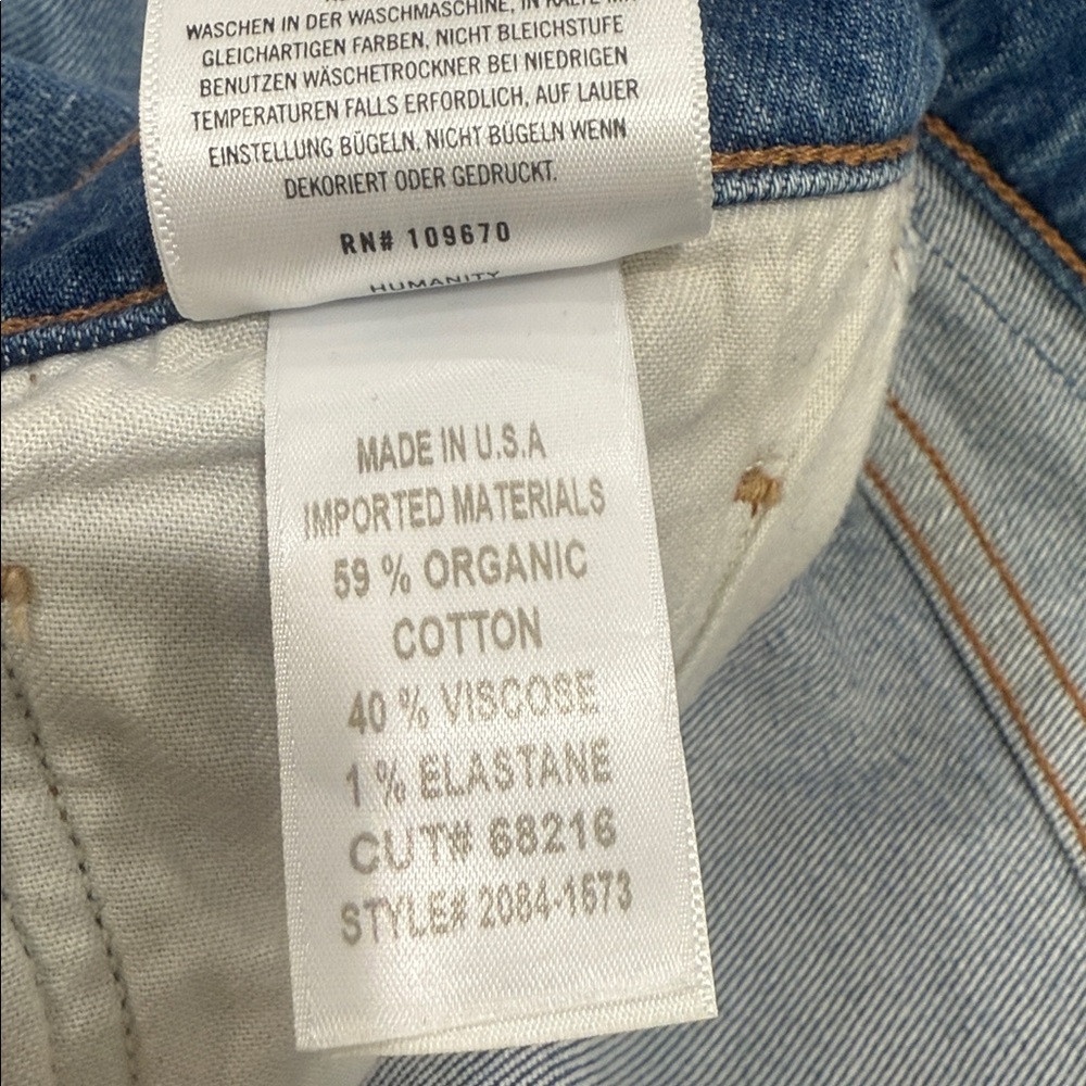 Citizens Of Humanity Light Blue Wide Leg Jeans - Picture 6 of 10